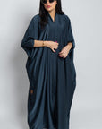 CL-0184 Abaya wide model Silk